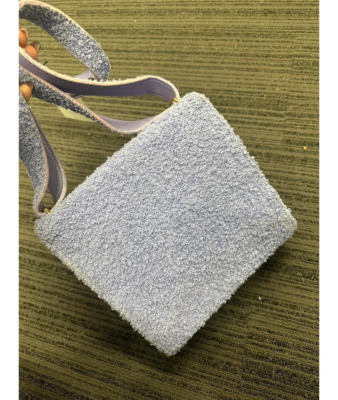 BOTTEGA VENETA Фиолетовая сумка через плечо, фото 7