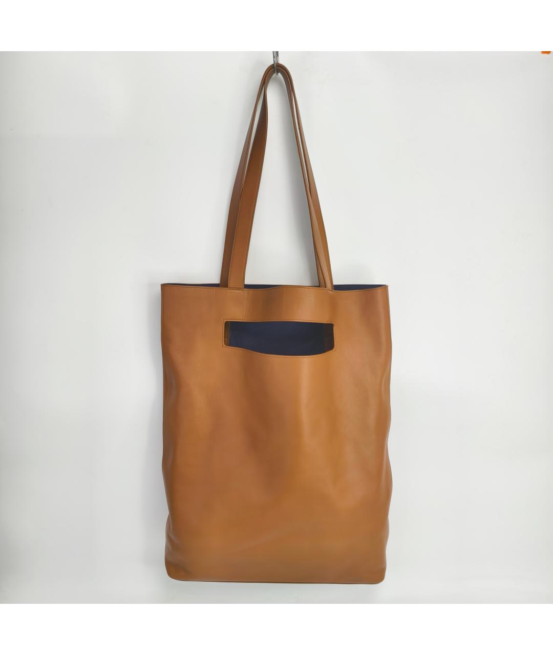 BOTTEGA VENETA Коричневая кожаная сумка через плечо, фото 3