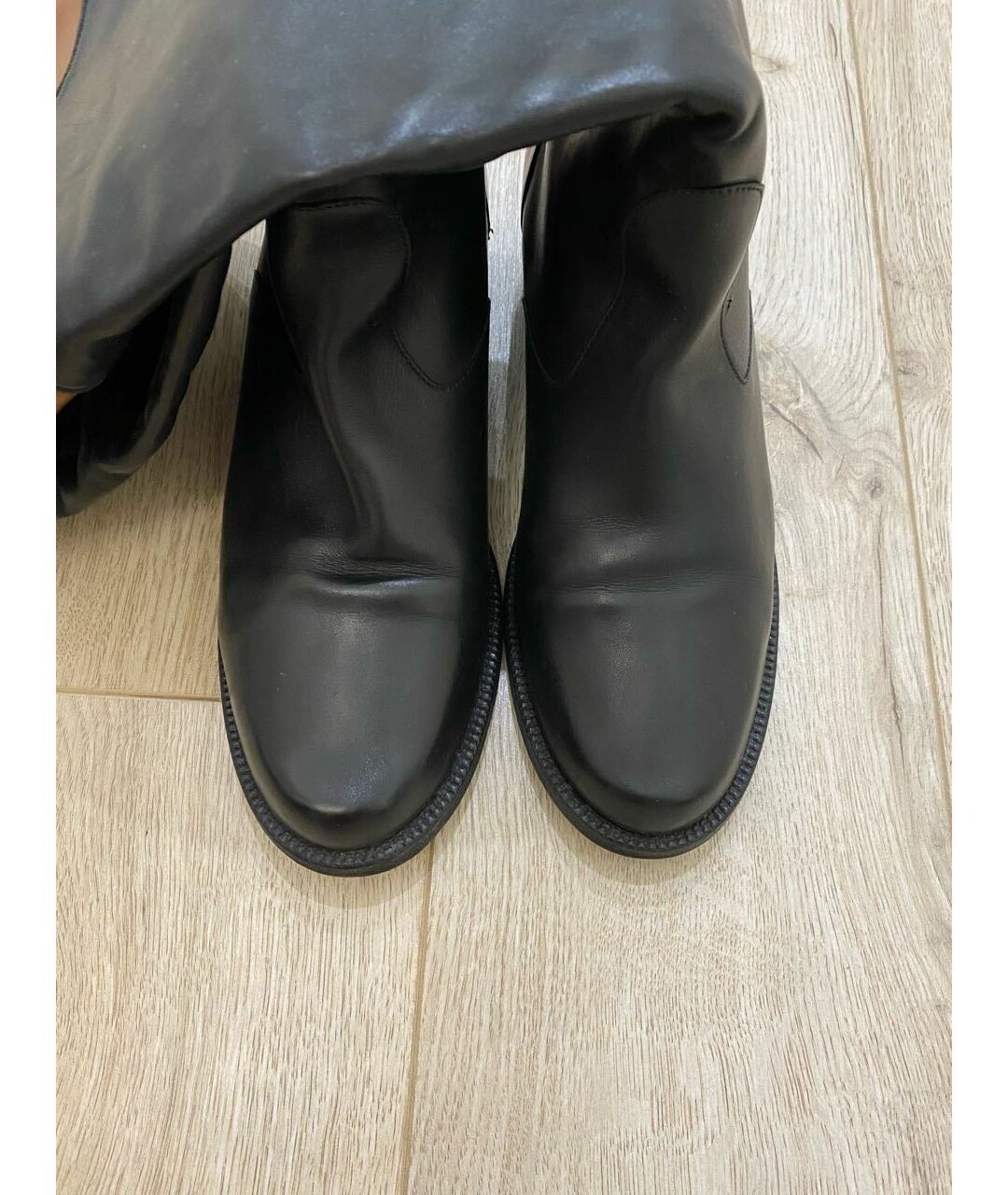 BALLY Черные кожаные сапоги, фото 2