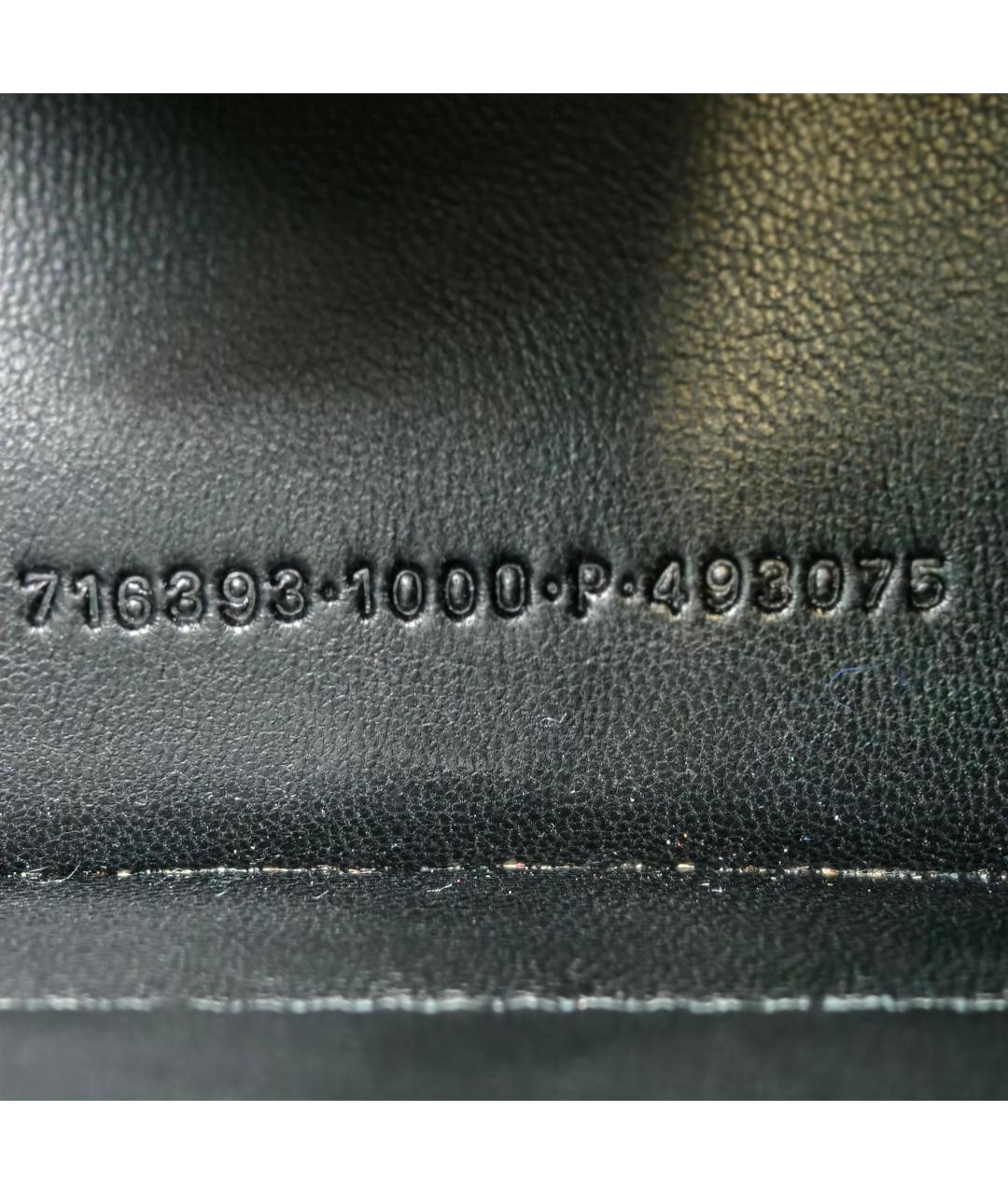 BALENCIAGA Черная кожаная сумка через плечо, фото 7