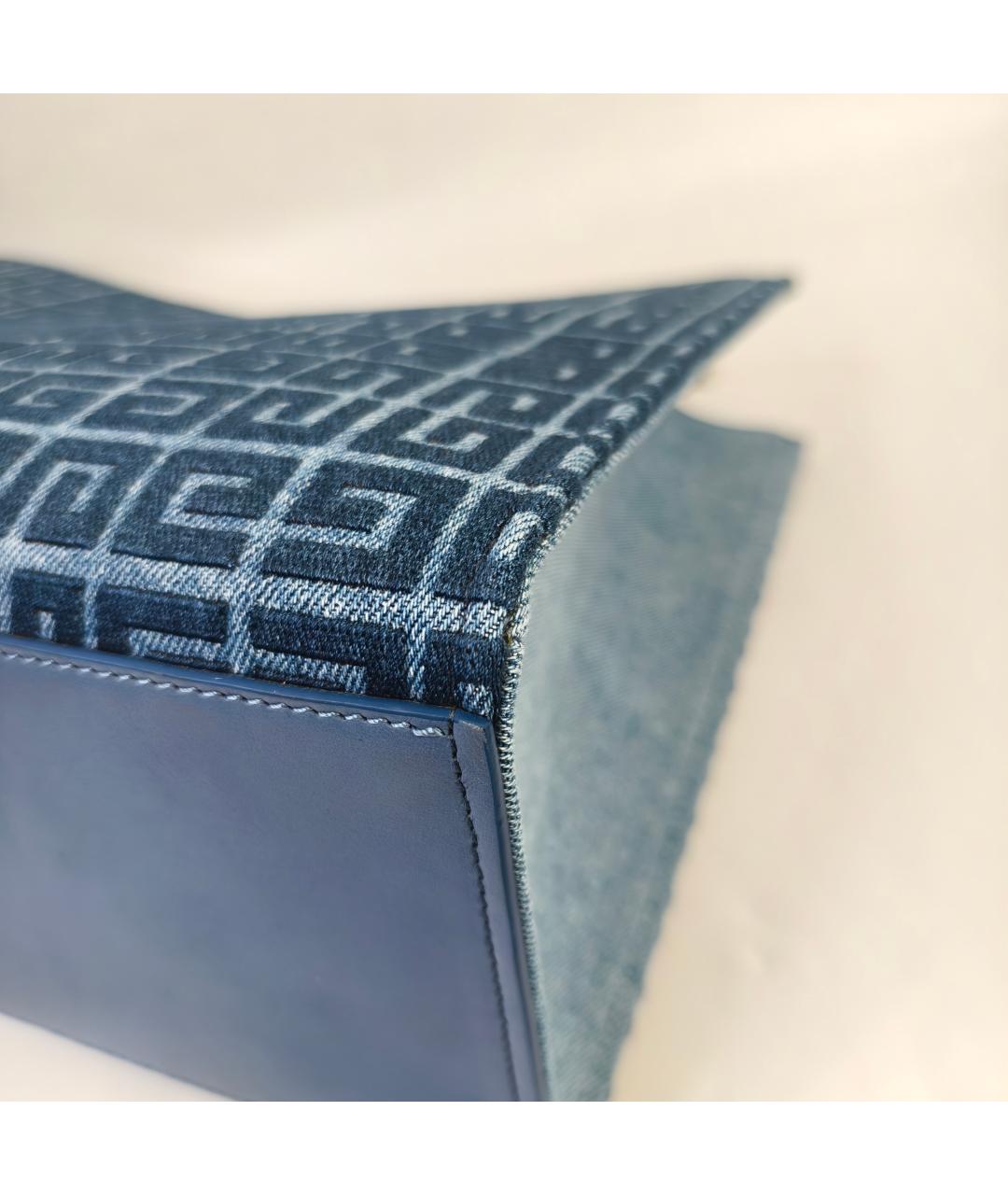 GIVENCHY Синяя деним сумка тоут, фото 6