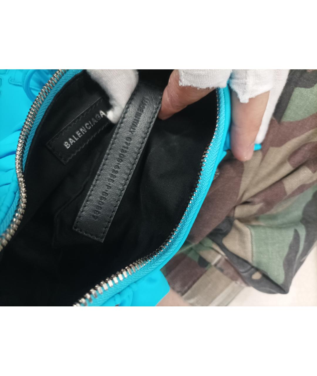 BALENCIAGA Синяя сумка через плечо, фото 2