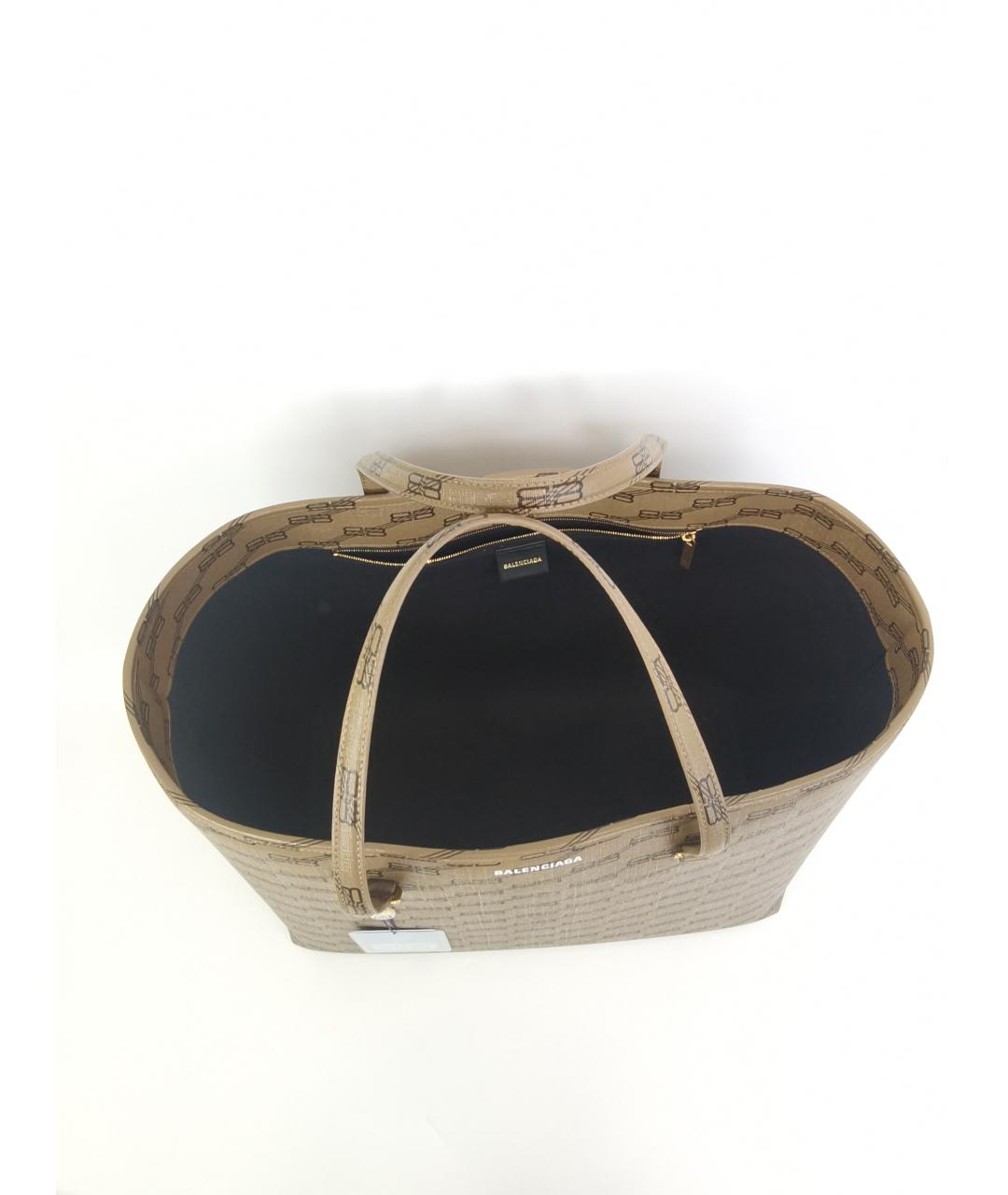 BALENCIAGA Коричневая сумка тоут, фото 6