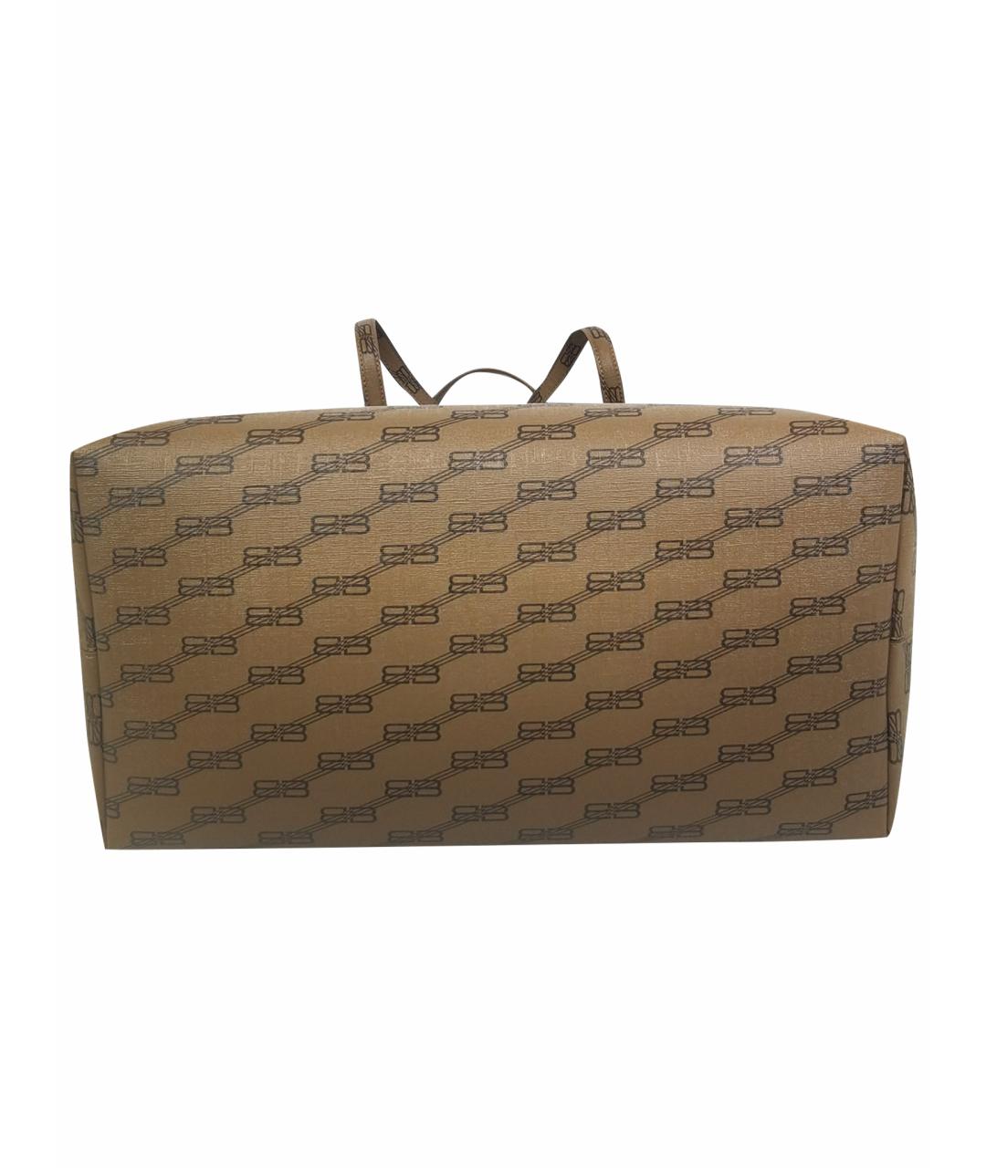 BALENCIAGA Коричневая сумка тоут, фото 16