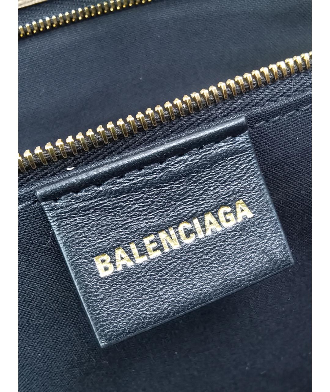 BALENCIAGA Коричневая сумка тоут, фото 10