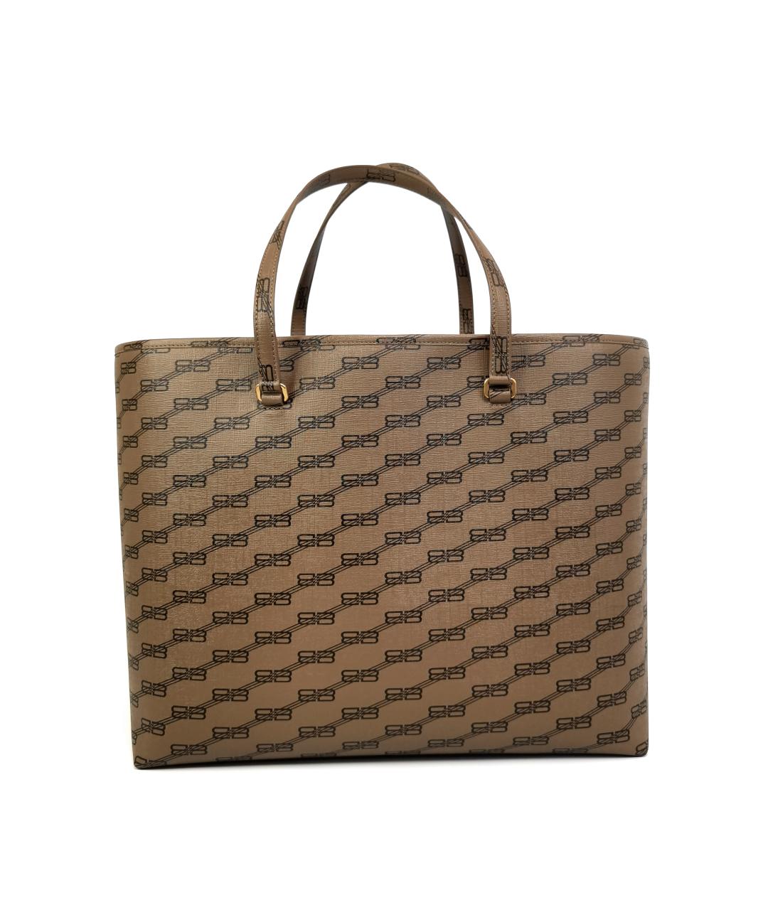 BALENCIAGA Коричневая сумка тоут, фото 5