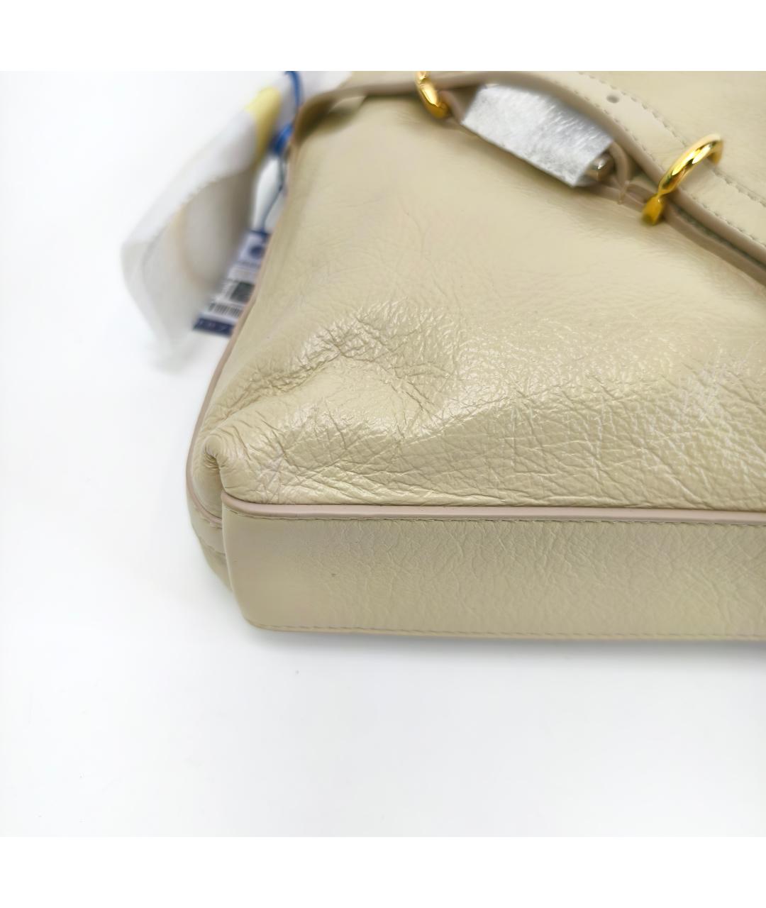 GIVENCHY Бежевая кожаная сумка через плечо, фото 8