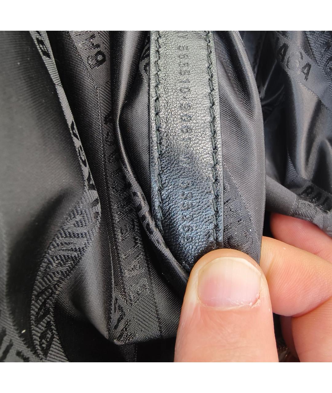 BALENCIAGA Белая кожаная сумка через плечо, фото 8