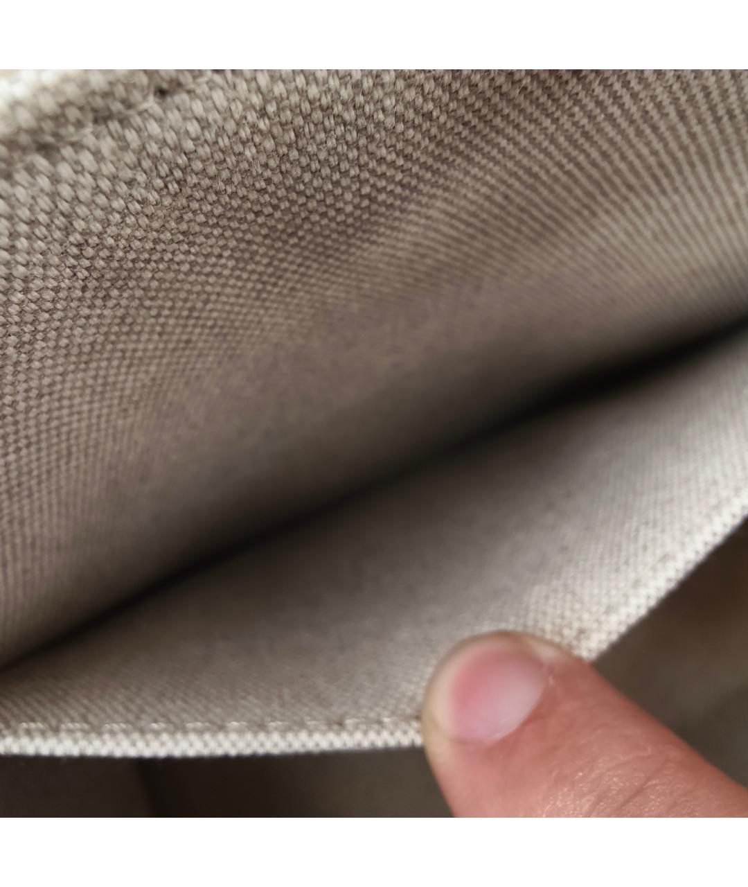 GIVENCHY Бежевая тканевая сумка с короткими ручками, фото 7