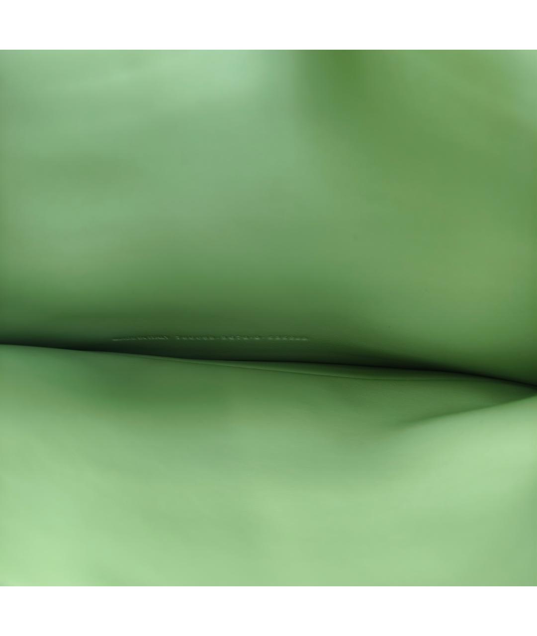 BALENCIAGA Зеленая кожаная сумка через плечо, фото 7