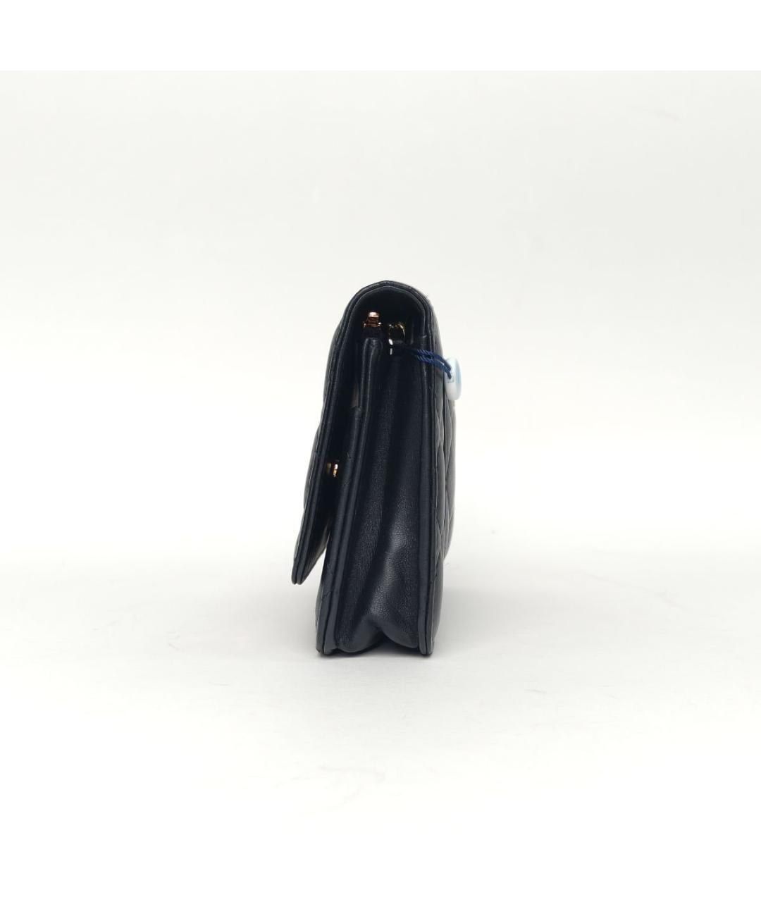 CHANEL Черная кожаная сумка через плечо, фото 4