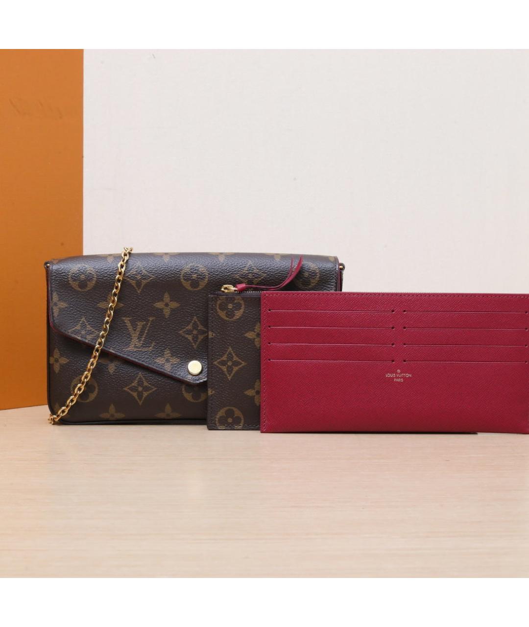 LOUIS VUITTON Коричневая сумка через плечо, фото 2