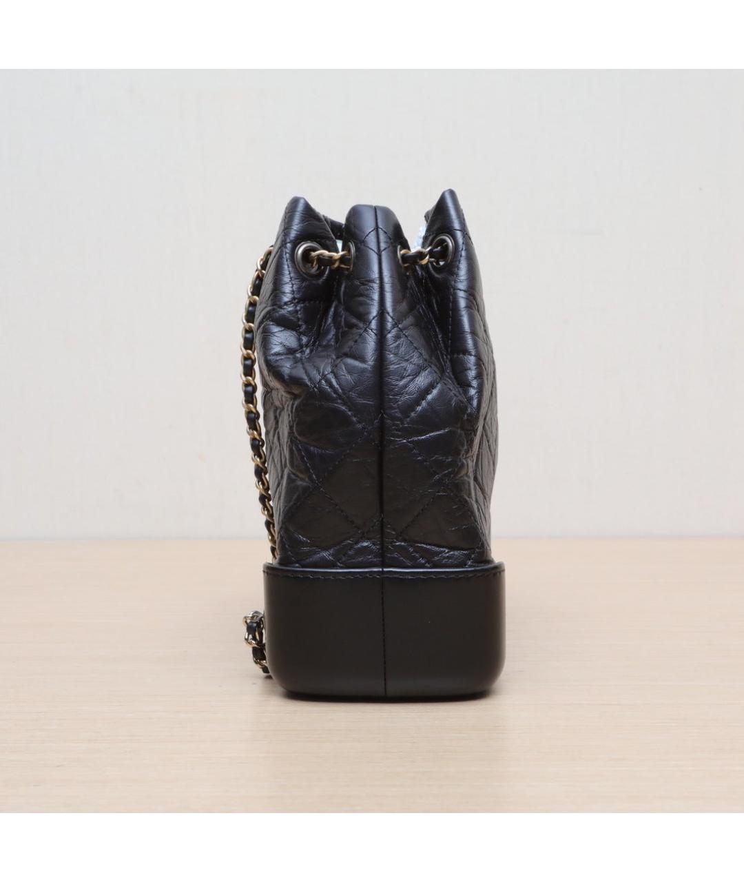 CHANEL Черный кожаный рюкзак, фото 5