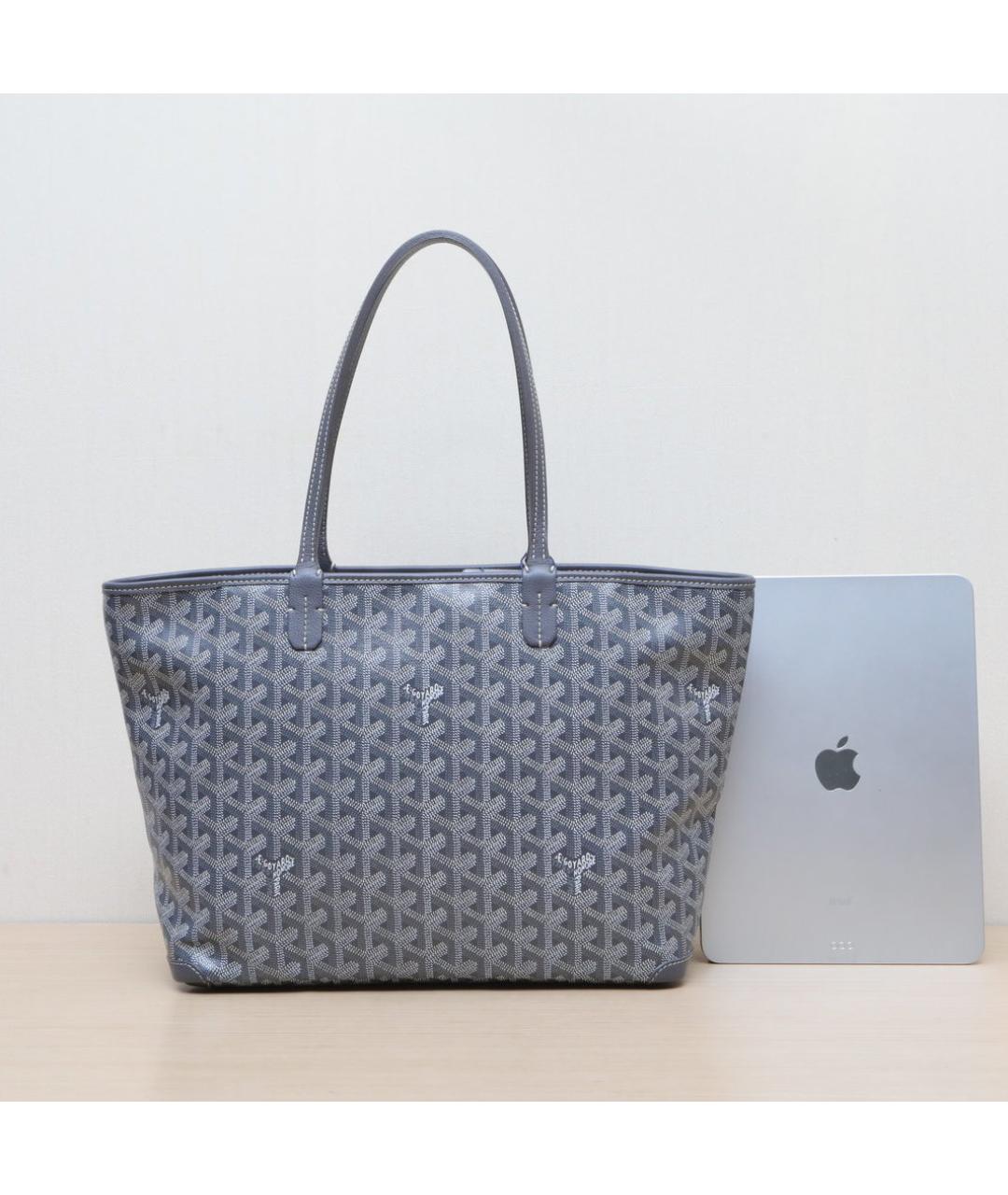 GOYARD Серая сумка через плечо, фото 6