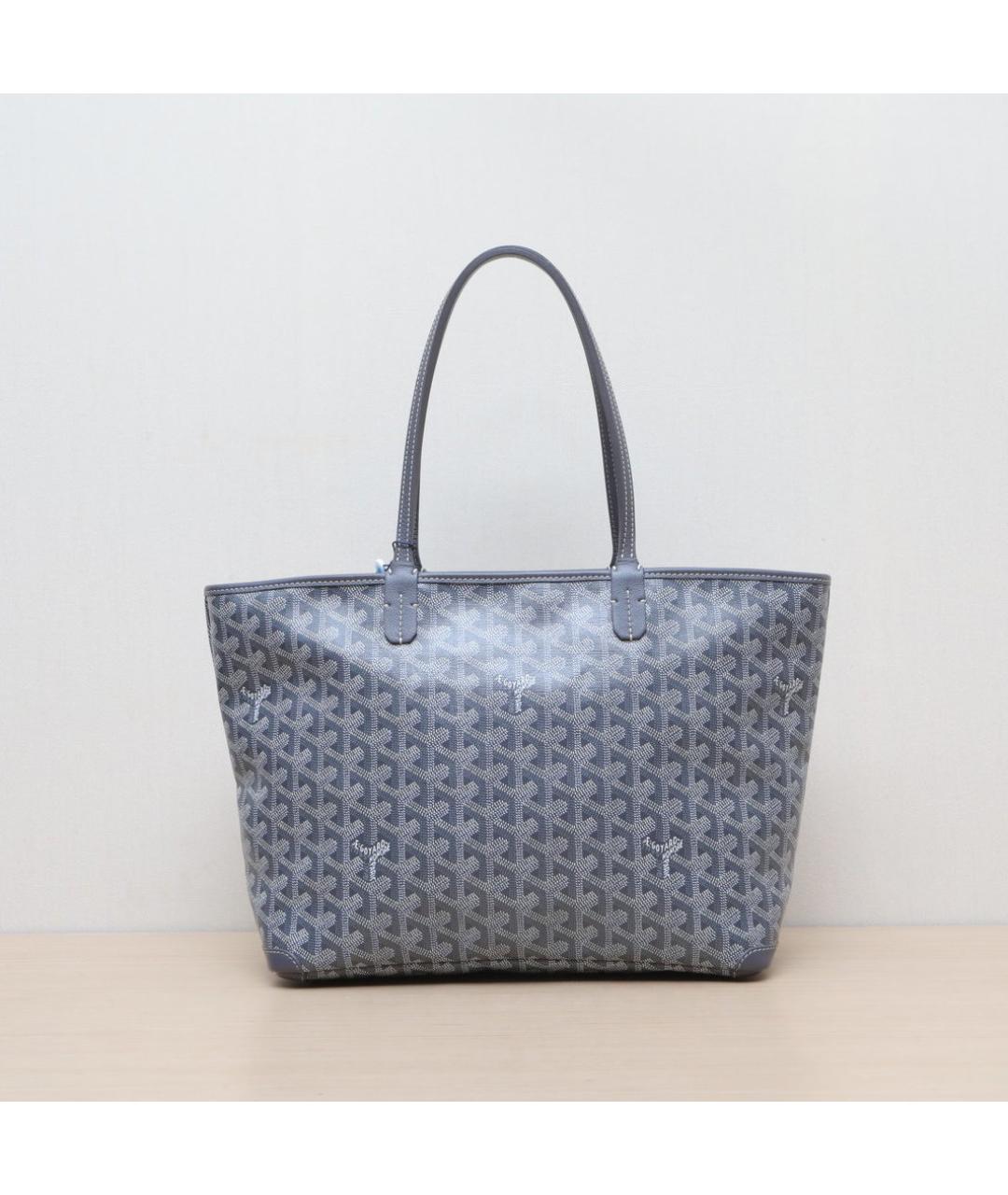 GOYARD Серая сумка через плечо, фото 3