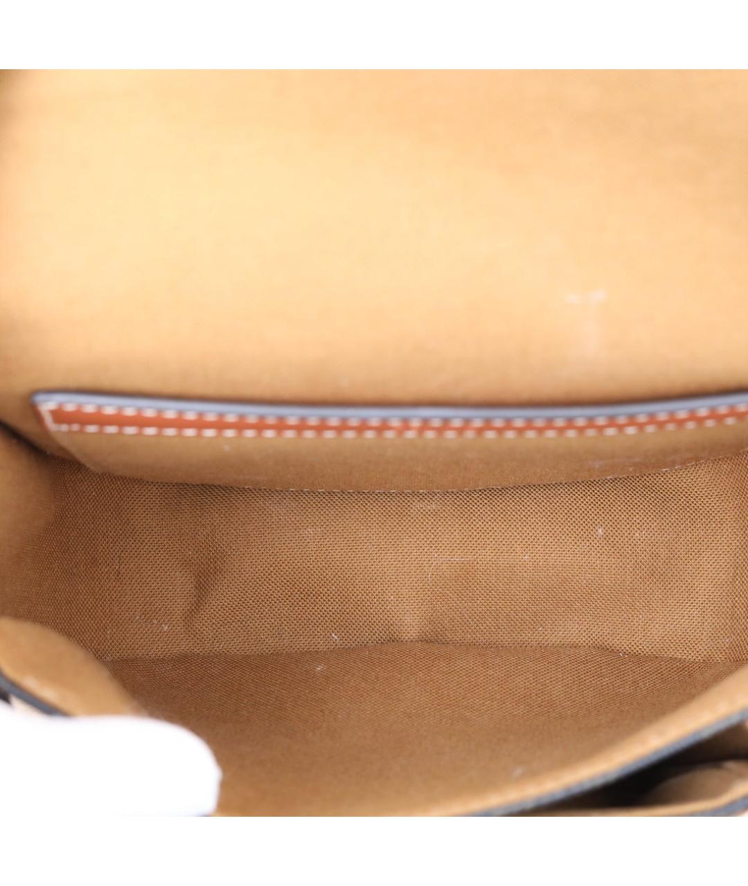 CELINE Коричневая сумка через плечо, фото 8