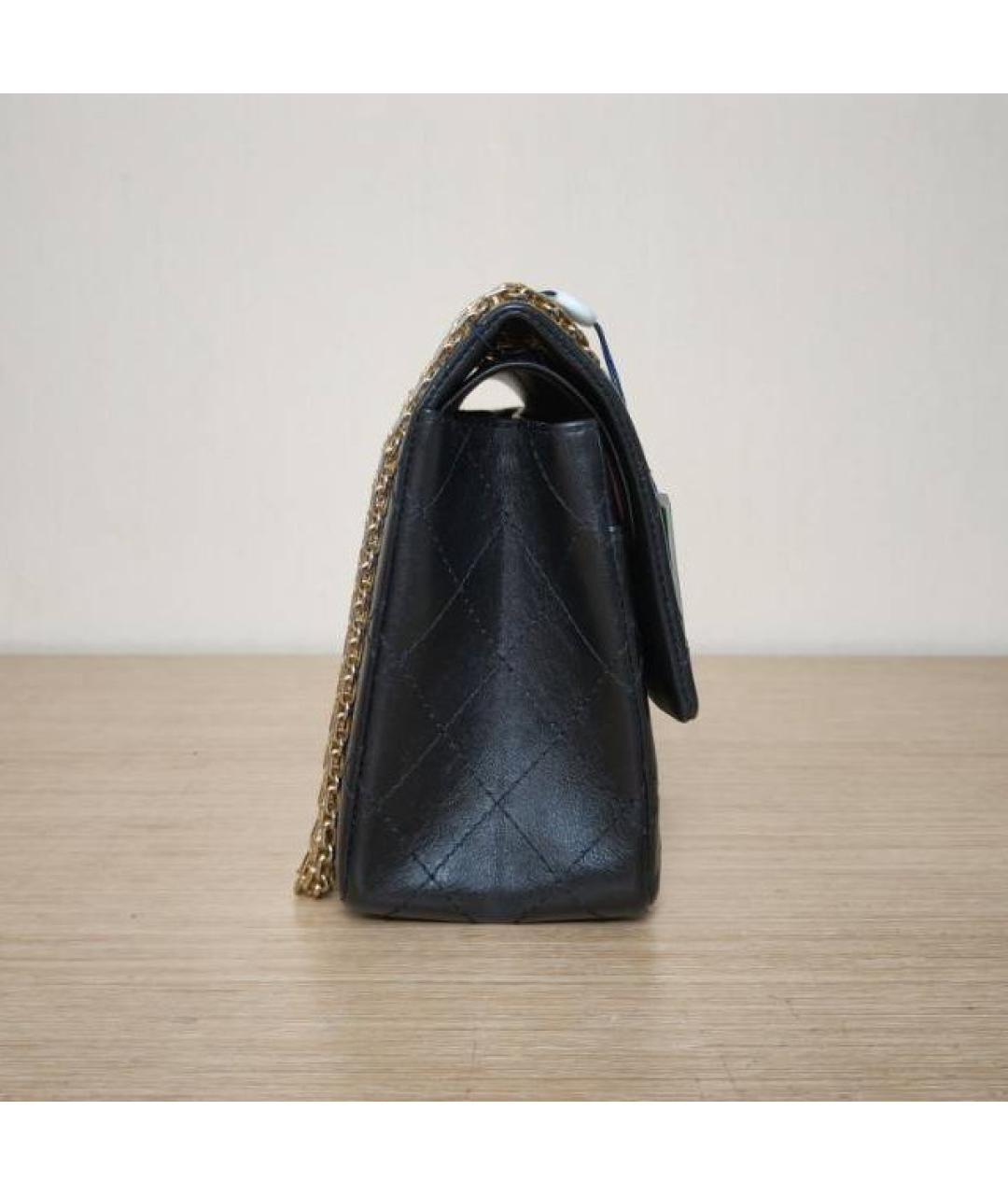 CHANEL Черная кожаная сумка через плечо, фото 5