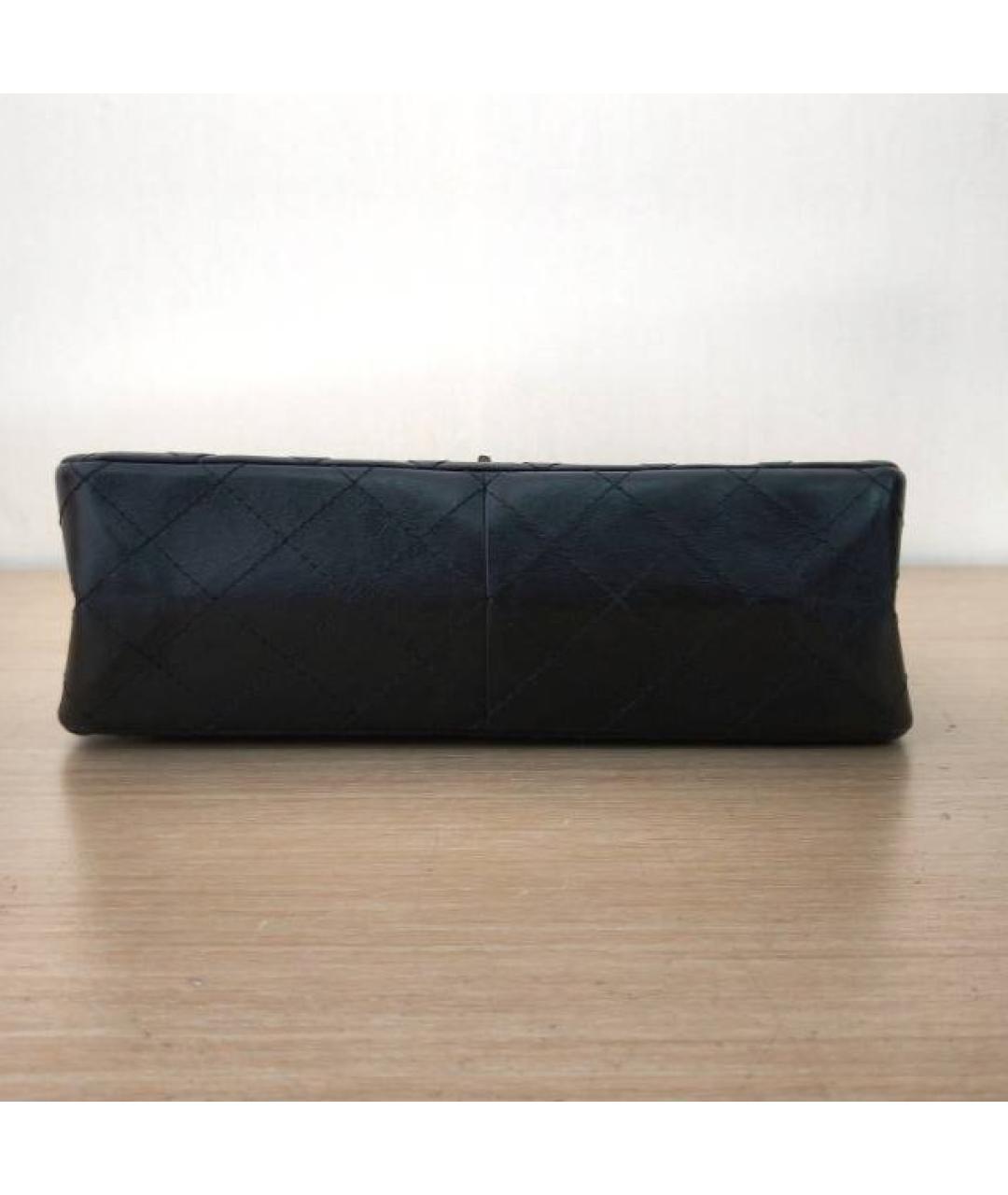 CHANEL Черная кожаная сумка через плечо, фото 6