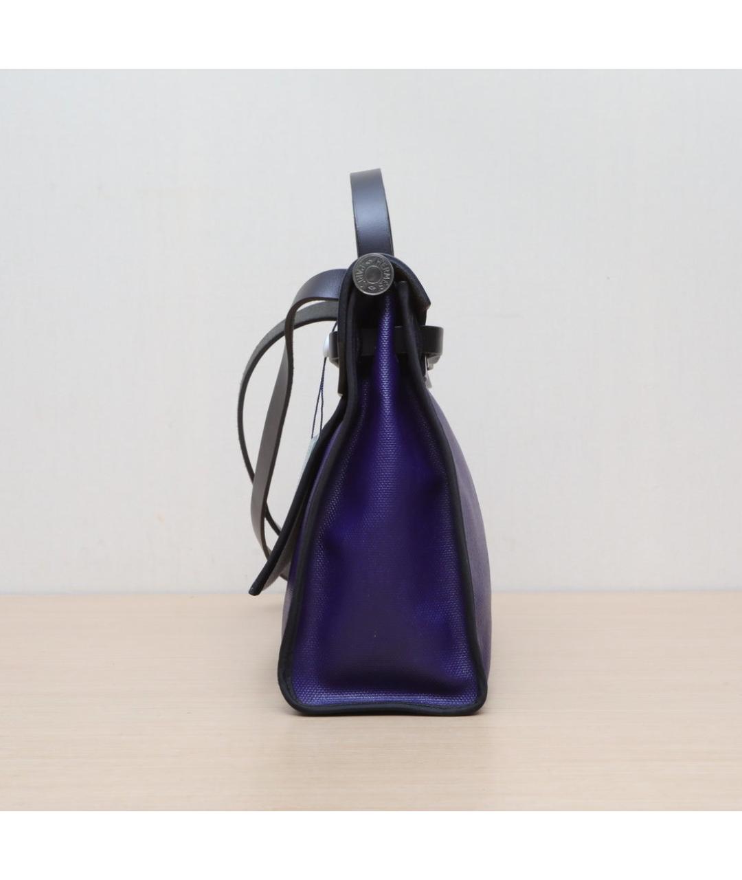 HERMES Темно-синяя сумка через плечо, фото 5