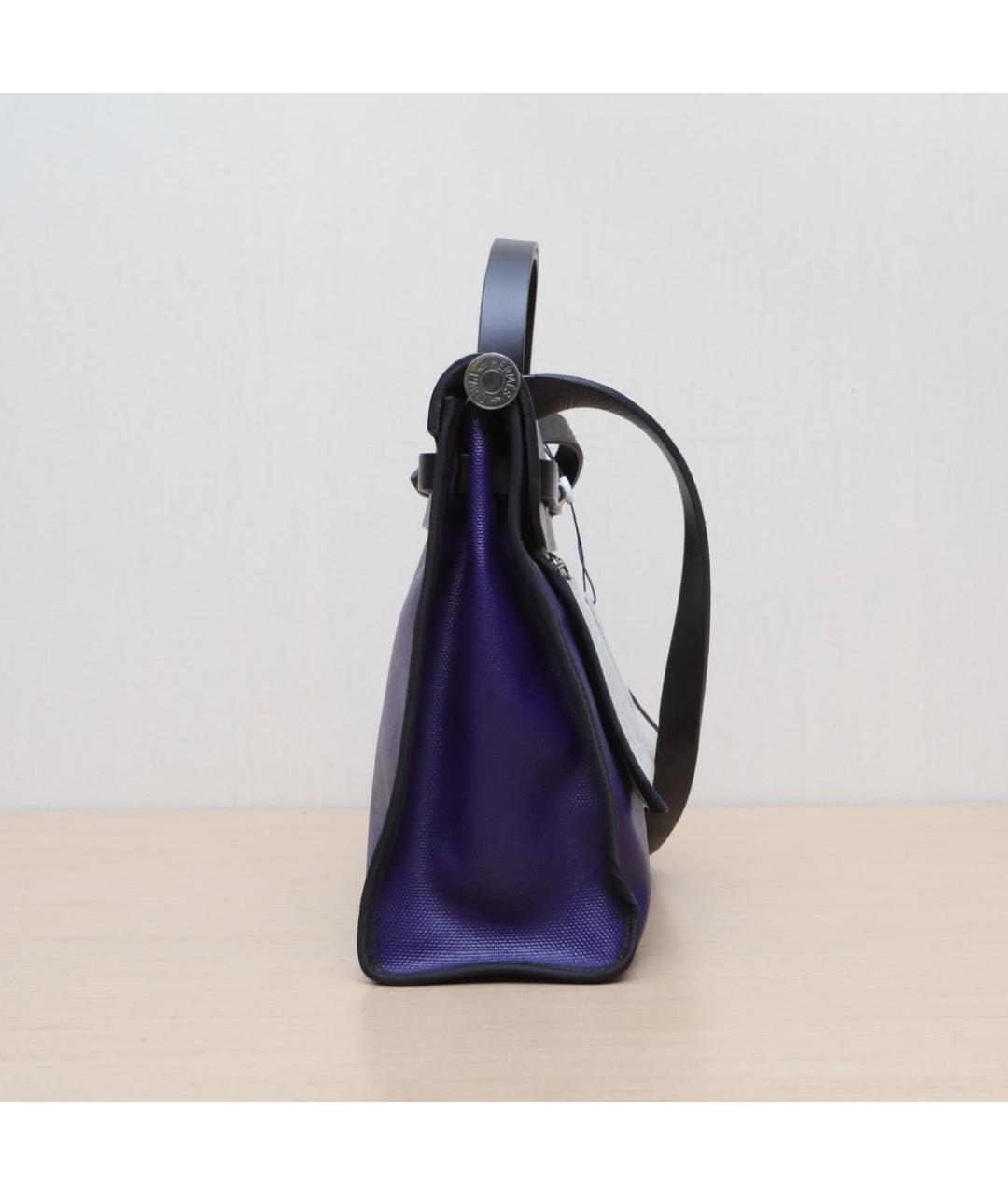 HERMES Темно-синяя сумка через плечо, фото 4