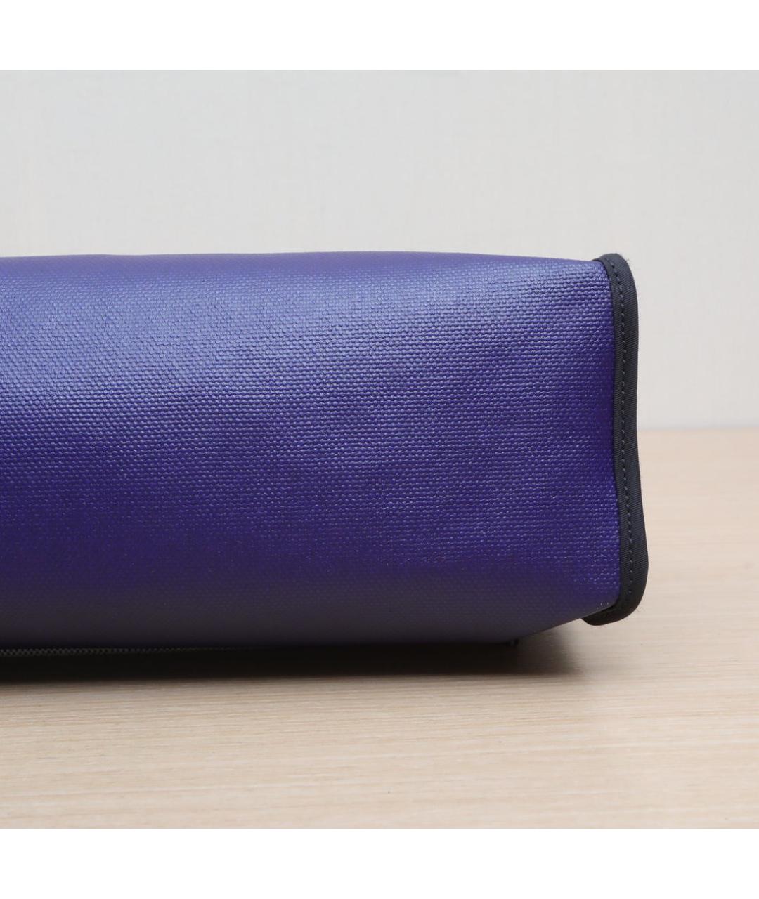 HERMES Темно-синяя сумка через плечо, фото 8