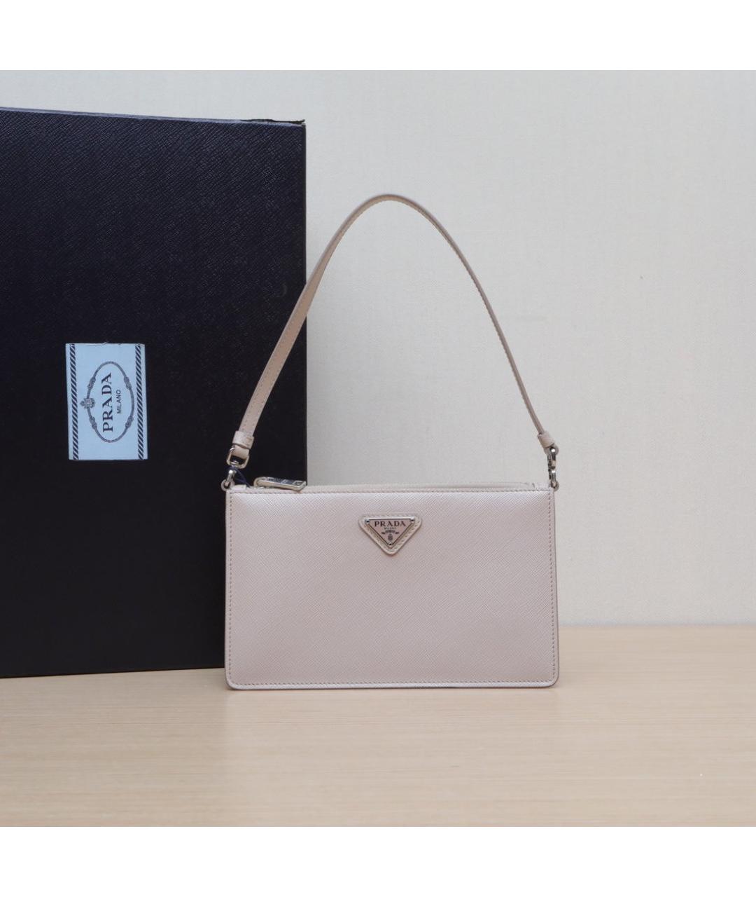 PRADA Кожаная сумка через плечо, фото 2
