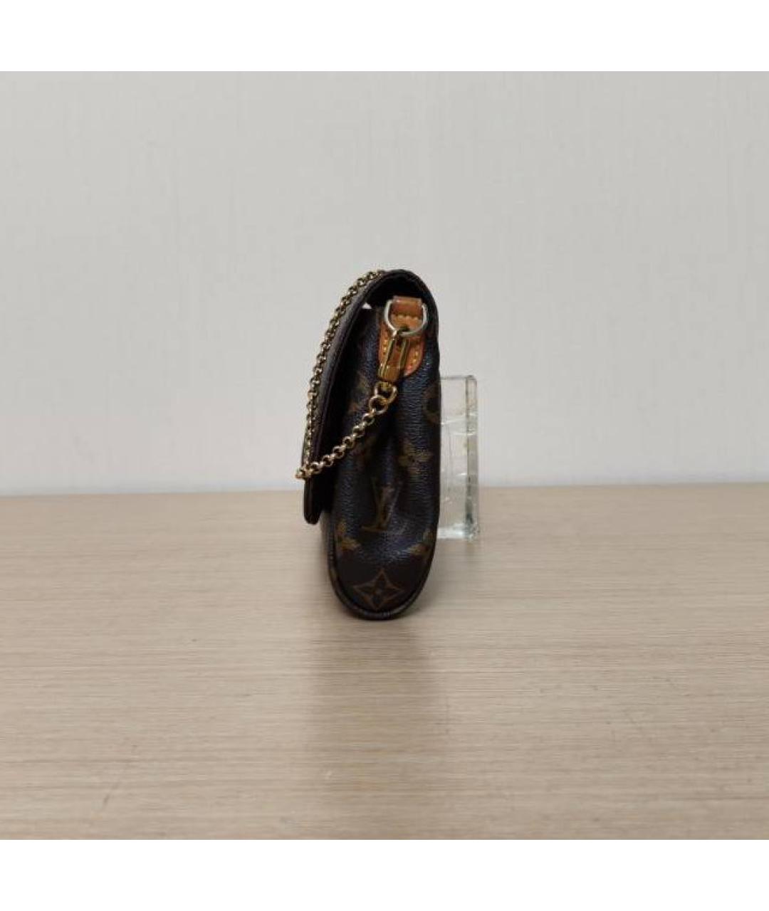 LOUIS VUITTON Коричневая сумка через плечо, фото 3