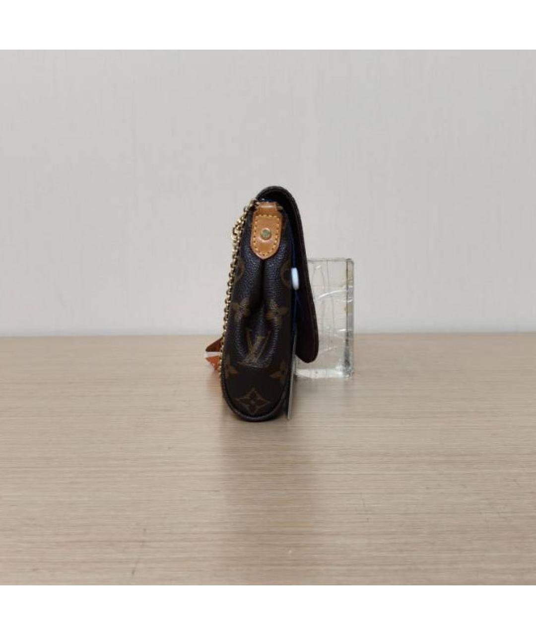 LOUIS VUITTON Коричневая сумка через плечо, фото 5