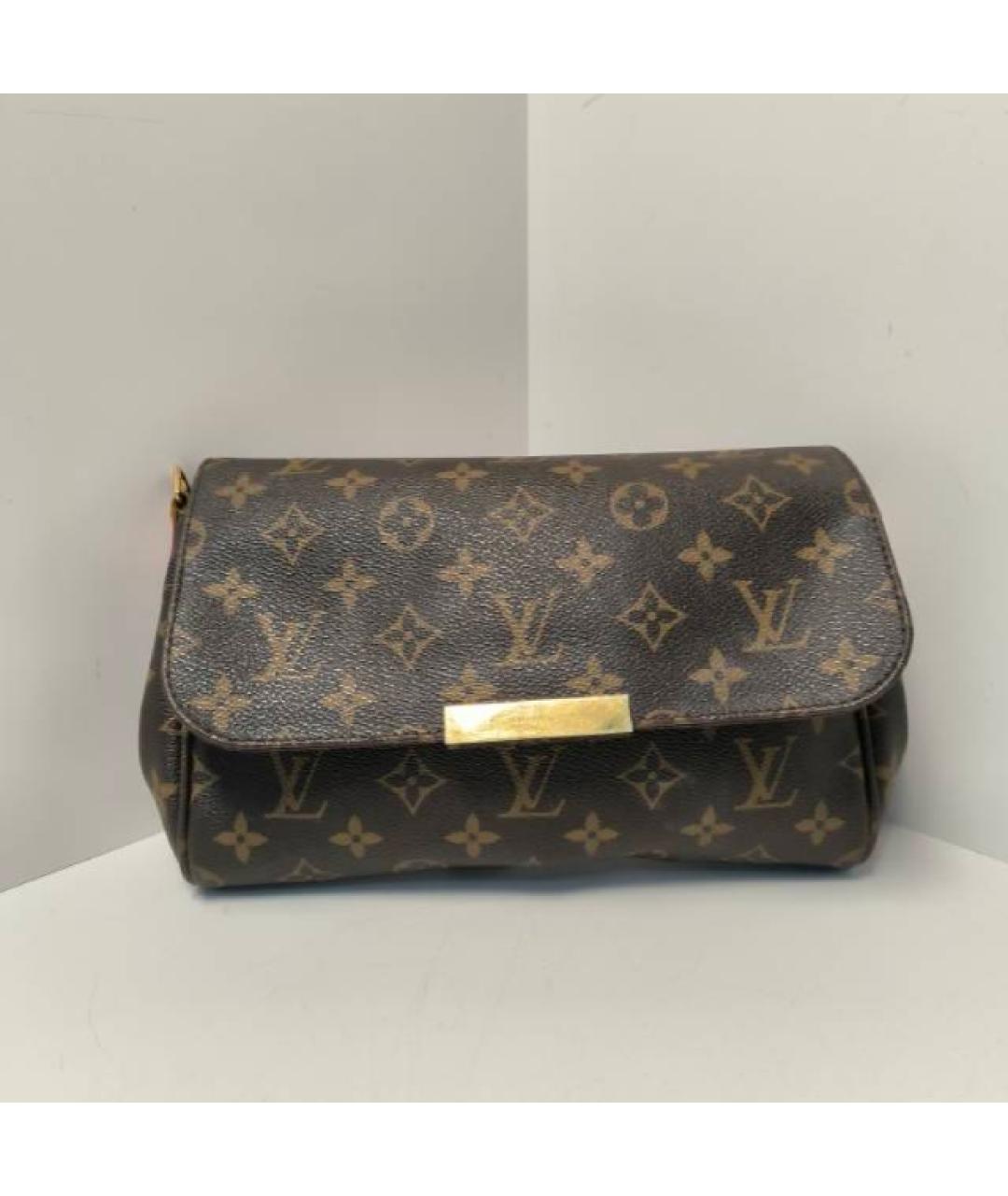 LOUIS VUITTON Коричневая сумка через плечо, фото 8