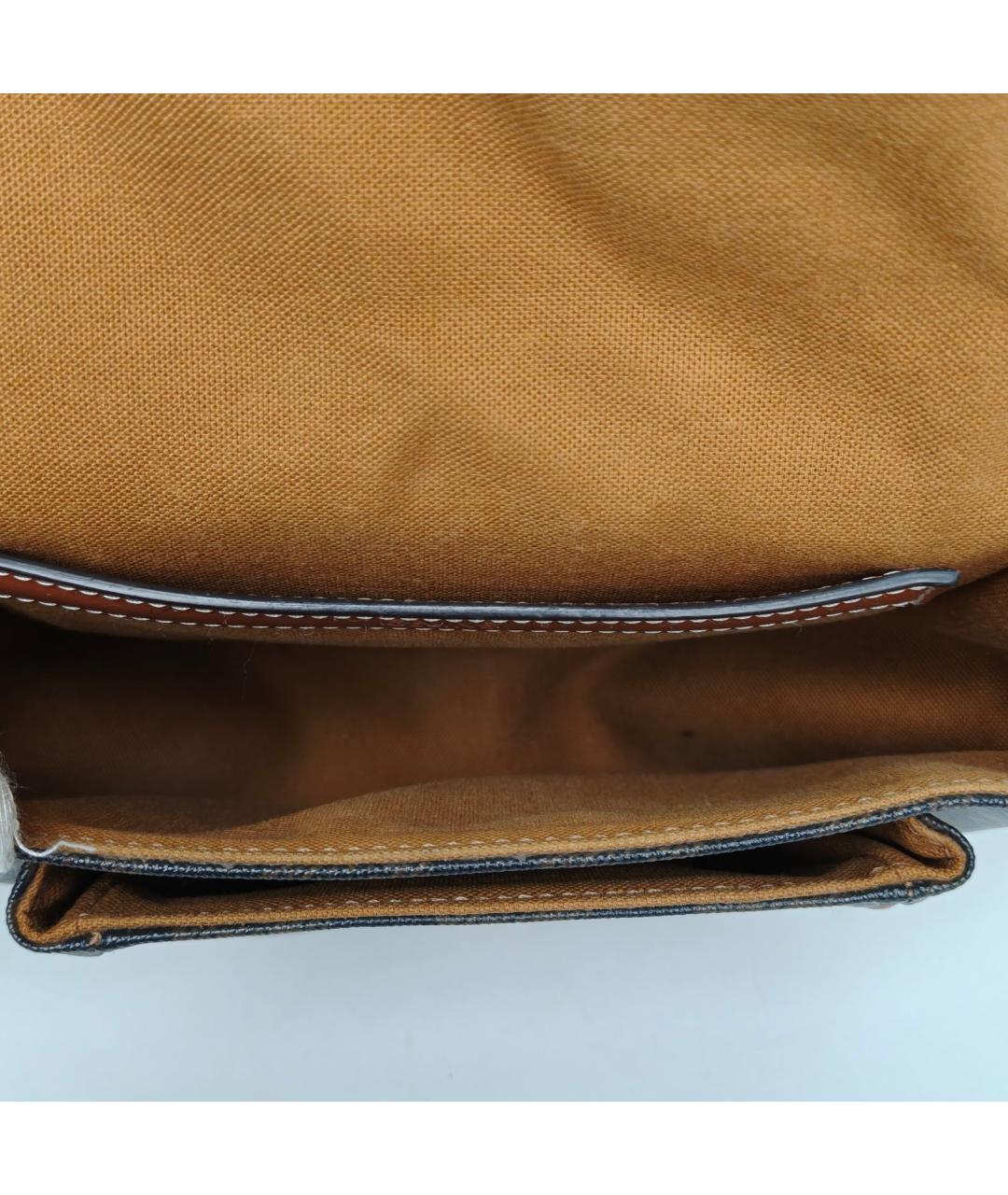 CELINE Коричневая сумка через плечо, фото 8