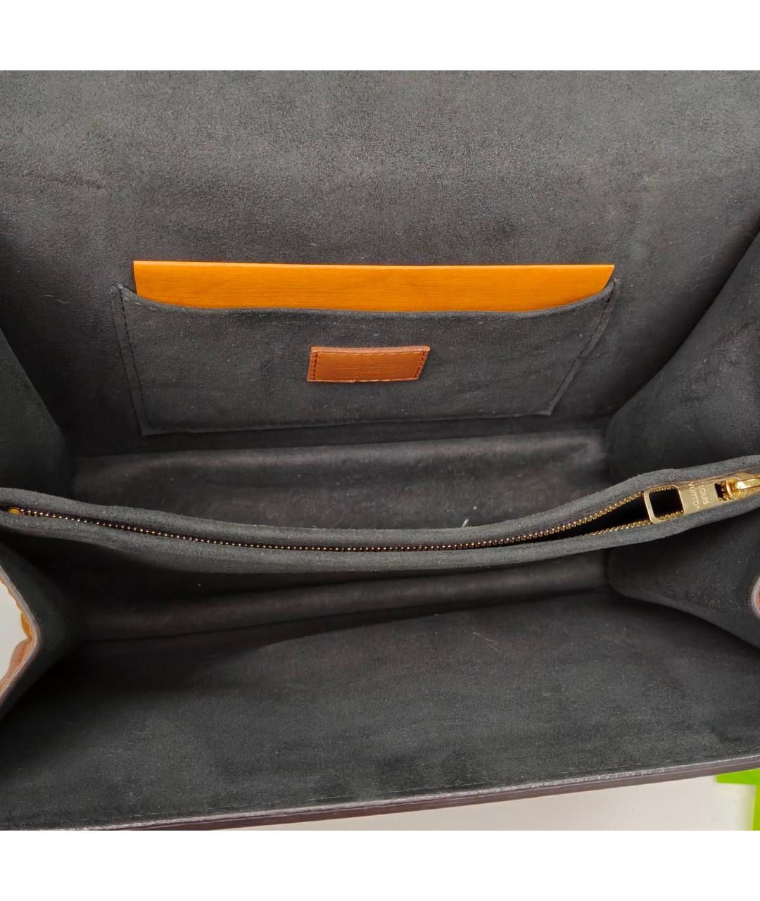 LOUIS VUITTON Коричневая сумка через плечо, фото 8