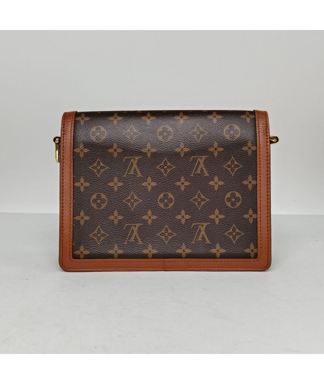 LOUIS VUITTON Коричневая сумка через плечо, фото 4