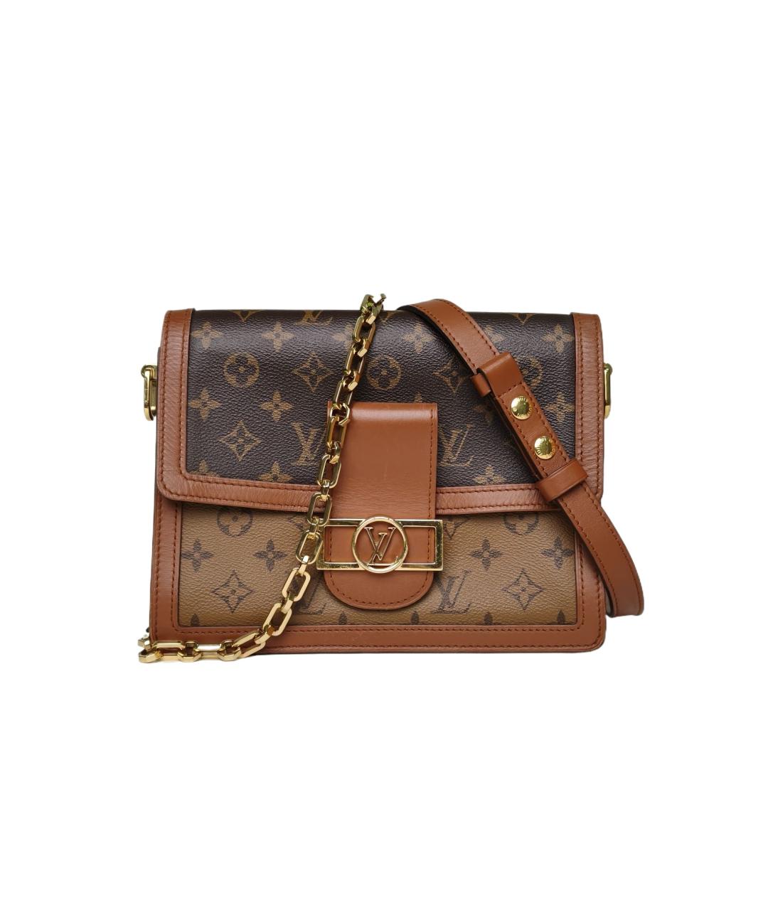 LOUIS VUITTON Коричневая сумка через плечо, фото 1