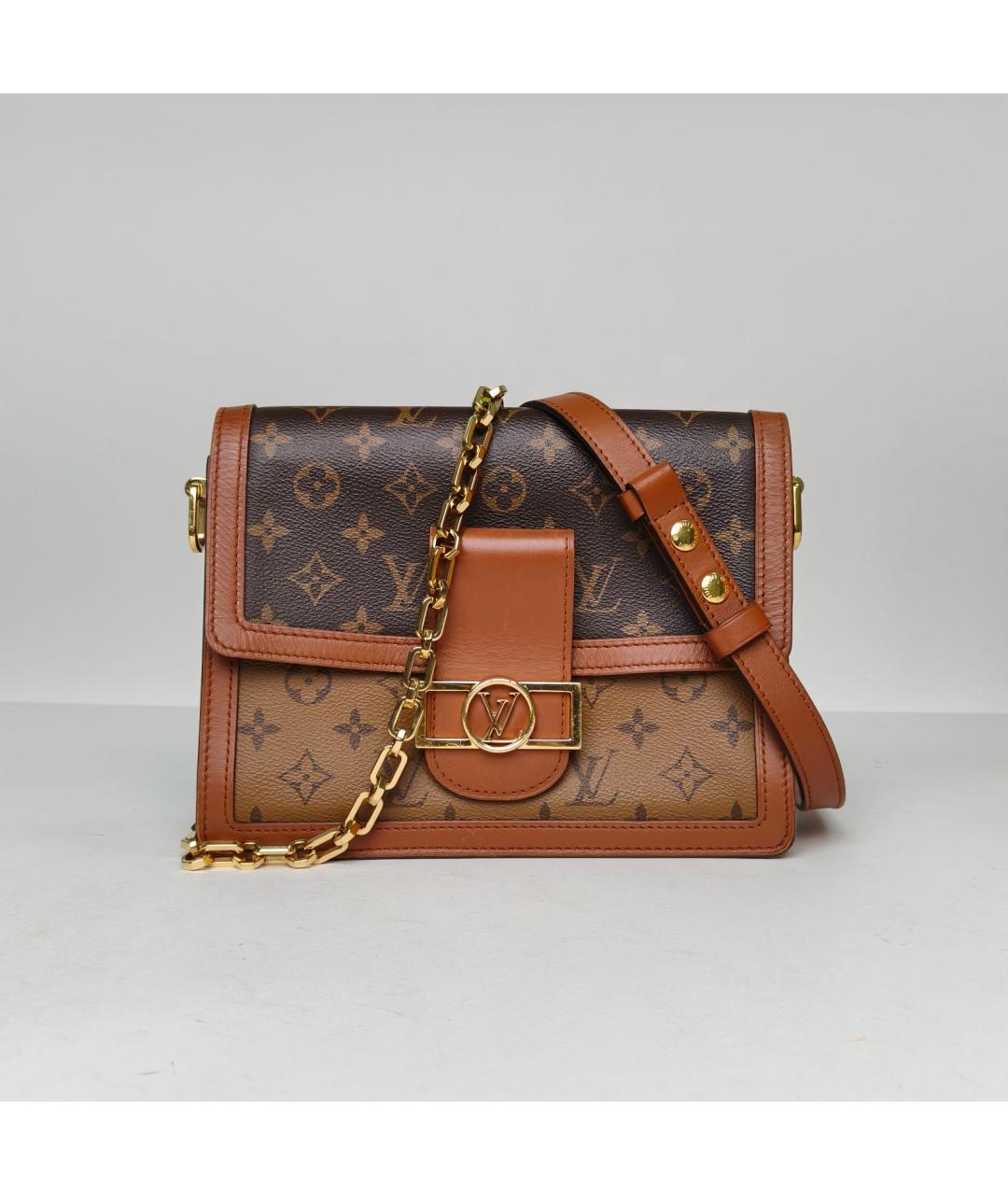 LOUIS VUITTON Коричневая сумка через плечо, фото 9