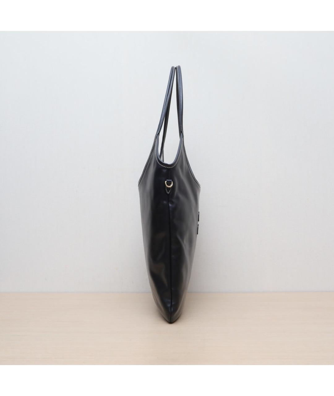 MIU MIU Черная кожаная сумка через плечо, фото 5
