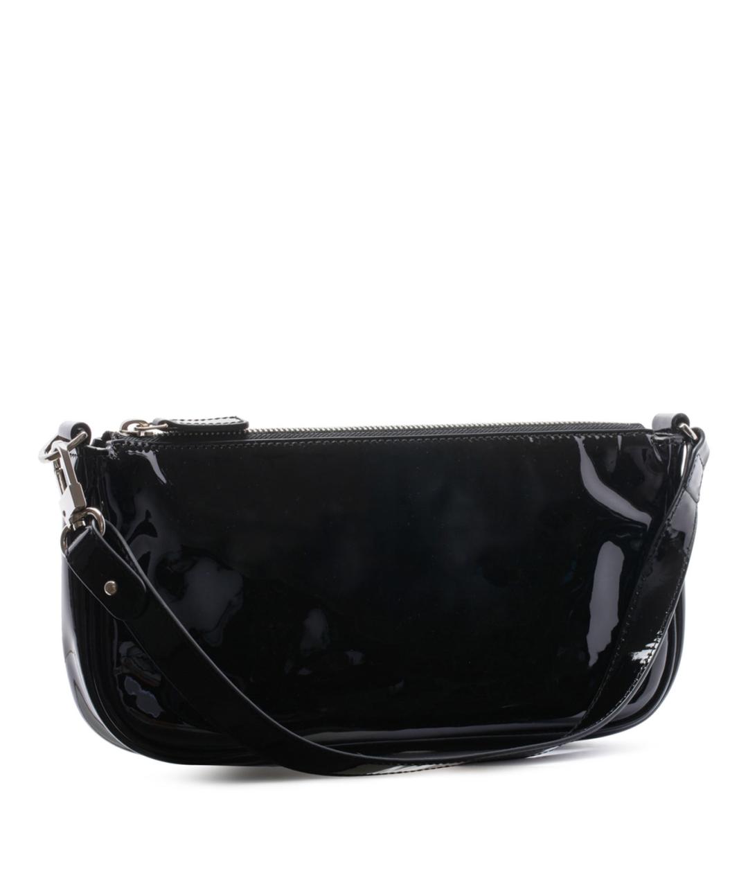 BY FAR Черная кожаная сумка с короткими ручками, фото 3