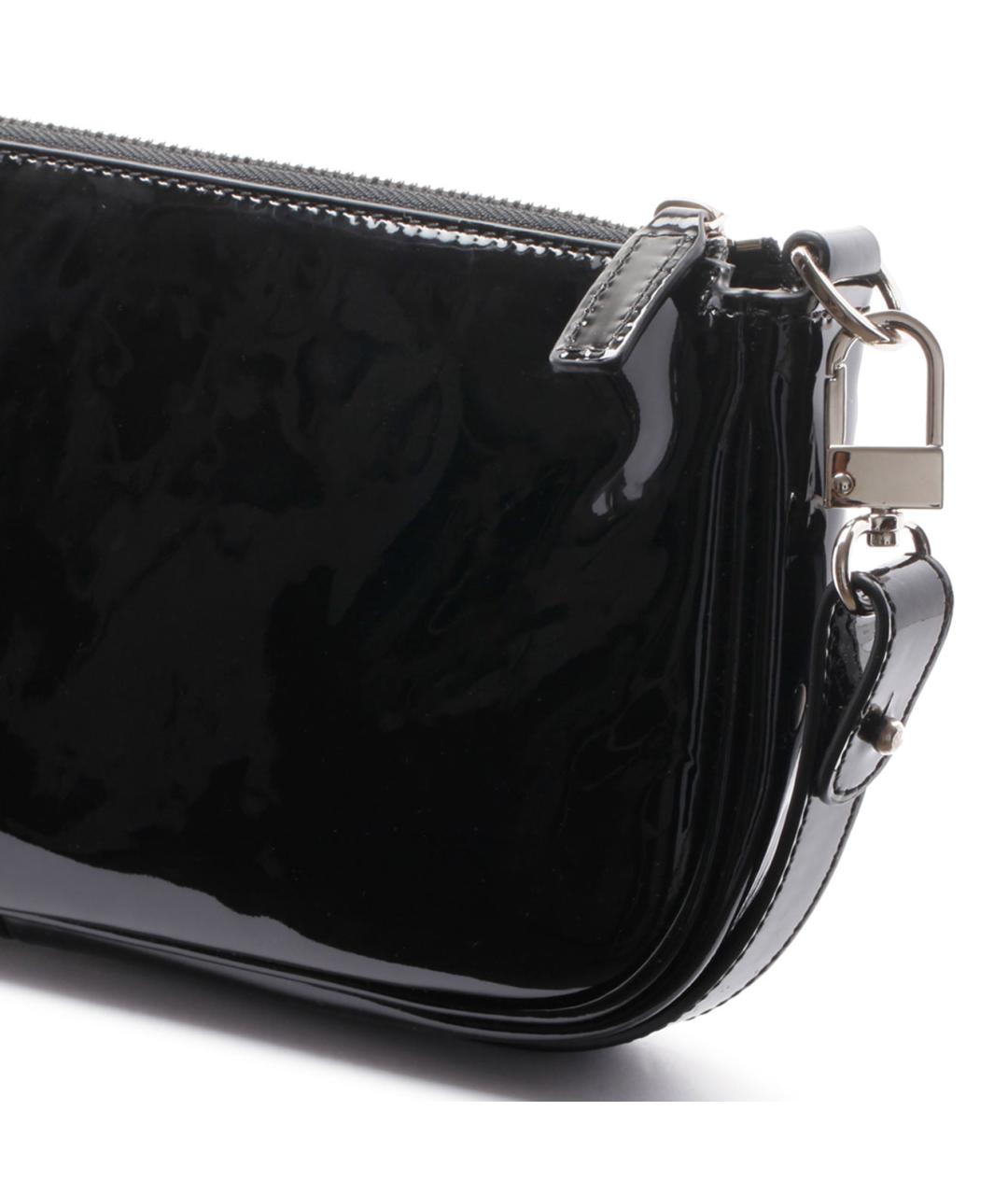BY FAR Черная кожаная сумка с короткими ручками, фото 4
