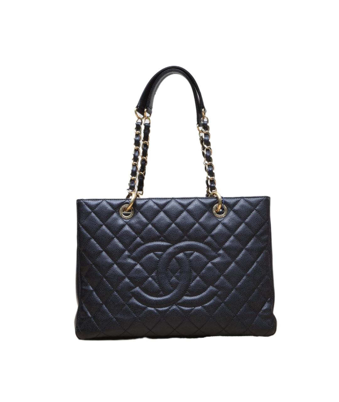 CHANEL Черная кожаная сумка через плечо, фото 1