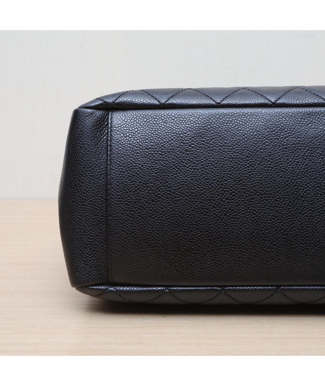 CHANEL Черная кожаная сумка через плечо, фото 8