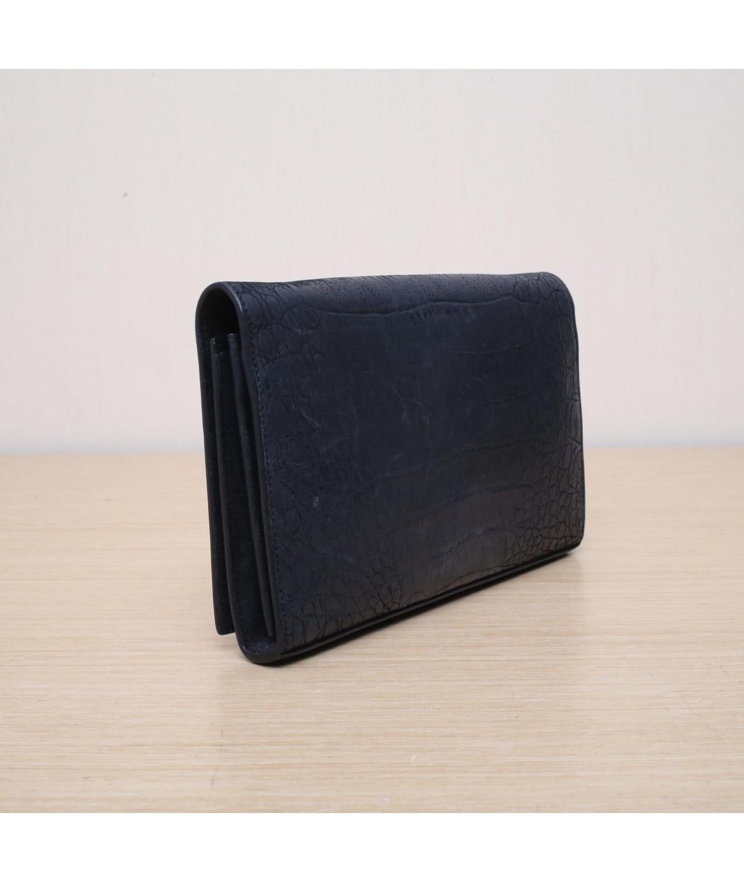 SAINT LAURENT Черная кожаная сумка через плечо, фото 6