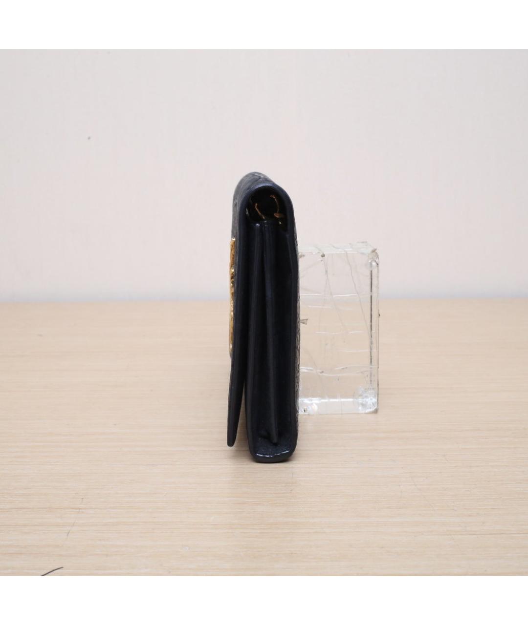 SAINT LAURENT Черная кожаная сумка через плечо, фото 5