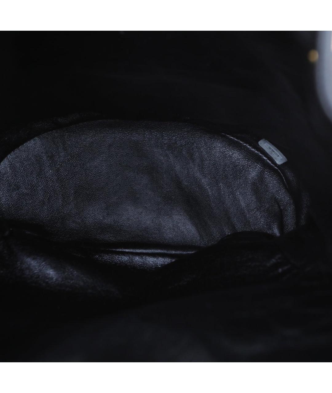 CHANEL Черный кожаный рюкзак, фото 9