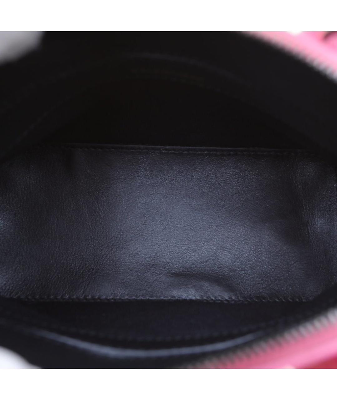 BALENCIAGA Розовая кожаная сумка через плечо, фото 9