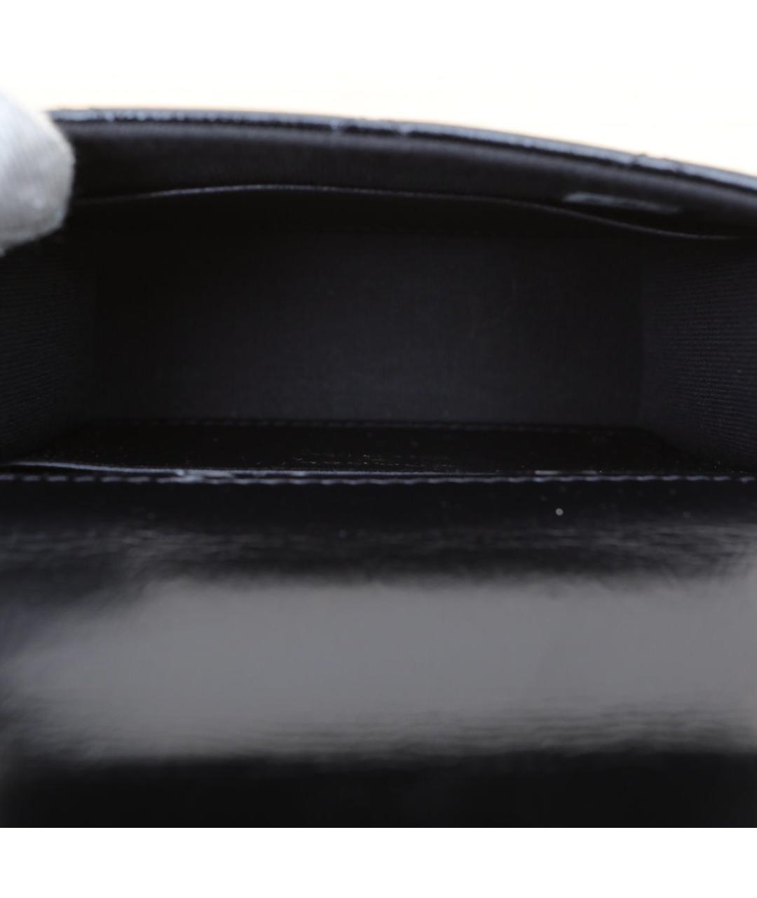 CHANEL Черная кожаная сумка через плечо, фото 9