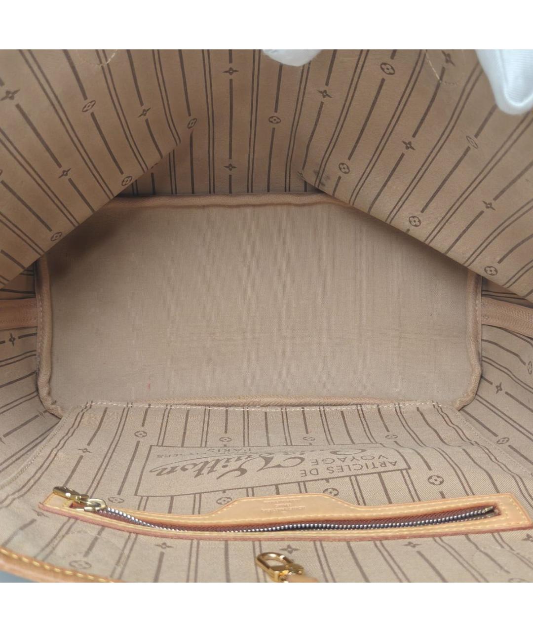 LOUIS VUITTON Коричневая сумка через плечо, фото 7