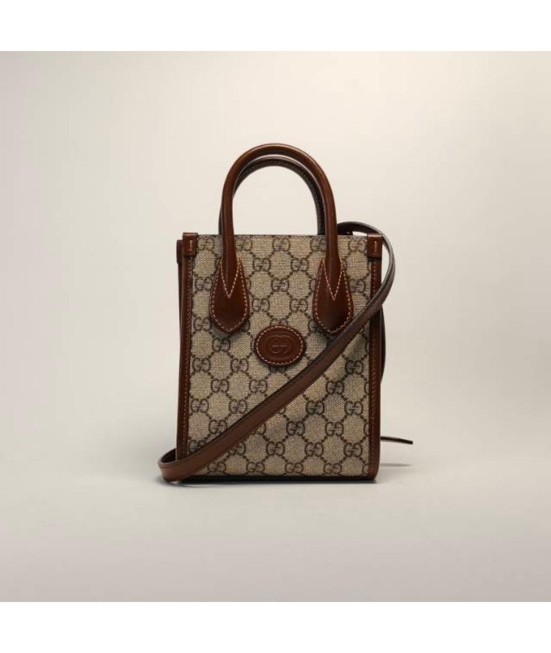 GUCCI Мульти тканевая сумка через плечо, фото 8