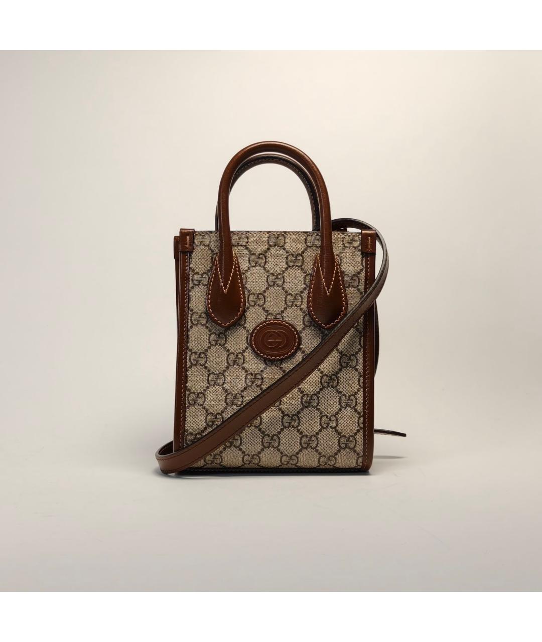 GUCCI Мульти тканевая сумка через плечо, фото 2