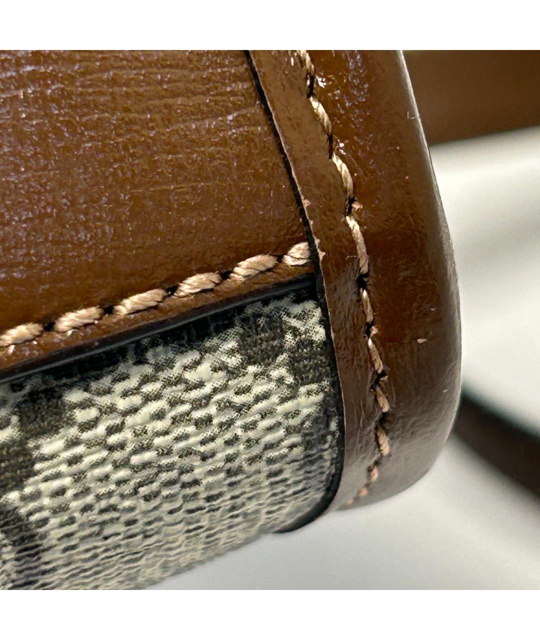 GUCCI Мульти тканевая сумка через плечо, фото 9