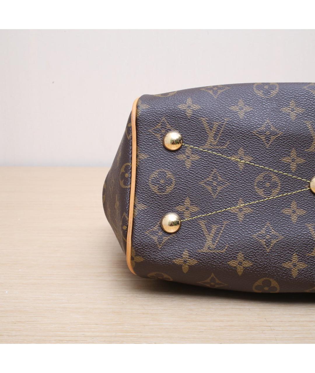 LOUIS VUITTON Коричневая сумка через плечо, фото 9