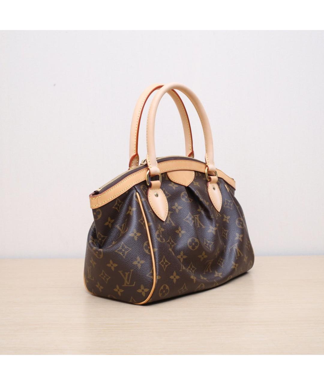 LOUIS VUITTON Коричневая сумка через плечо, фото 6